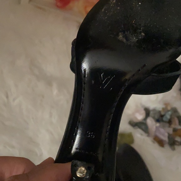 Preloved heels sandal size 36, Made in Italy - Picture 4 of 7